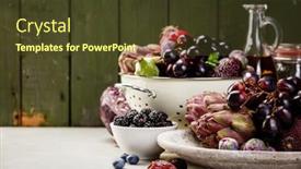  Presentation with fruits legumes - 