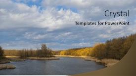  Presentation with nature - Slide set consisting of balaton-felvideki-nature-reserve-kis background and a  colored foreground