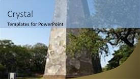  Presentation with north carolina - Presentation theme featuring bald-head-lighthouse-in-north background and a light blue colored foreground