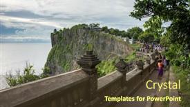  Presentation with bali temple - 