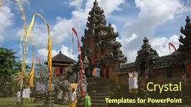  Presentation with hindu gods - Cool new PPT layouts with bali-april-13-2014-balinese backdrop and a tawny brown colored foreground