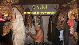  Presentation with overcoming - Slide set with bali-april-13-2014 background and a tawny brown colored foreground