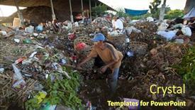  Presentation with java island - Beautiful presentation design featuring vintage photo wrapped in yellow paper gift for christmas birthday or other celebration on old wooden white plank backdrop and a yellow colored foreground