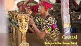  Presentation with balinese traditional dance barong - 