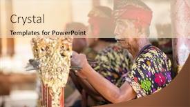  Presentation with balinese traditional dance barong - 