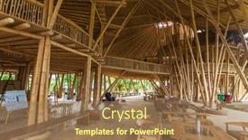  Presentation with eco friendly - Theme with bali-indonesia-february-2012-classroom background and a coral colored foreground