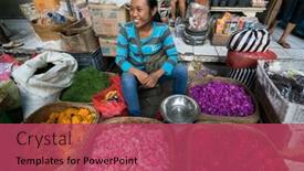  Presentation with agricultural - PPT layouts having bali-indonesia-march-16-2016 background and a red colored foreground