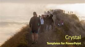  Presentation with volcano - 