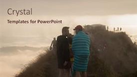  Presentation with volcano - 