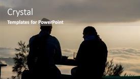  Presentation with volcano - 