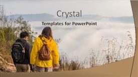  Presentation with volcano - 