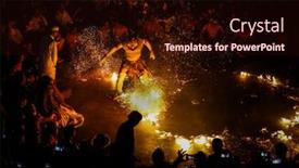  Presentation with hanuman - PPT layouts enhanced with bali-indonesia-september-19-2014 background and a wine colored foreground