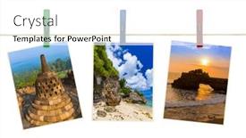  Presentation with bali - Theme featuring bali-indonesia-travel-images background and a white colored foreground