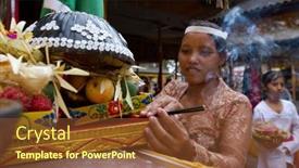  Presentation with bali temple - 