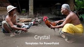  Presentation with elders - Slides with bali-january-15-bedulu-village background and a gray colored foreground