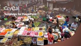  Presentation with bird eye view - Audience pleasing PPT theme consisting of bali-january-17-bird-eye backdrop and a violet colored foreground