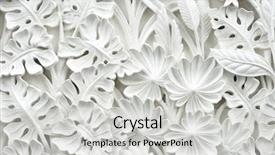  Presentation with stone - Colorful PPT layouts enhanced with balinese style carved stone backdrop and a light gray colored foreground