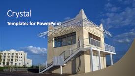  Presentation with ballistic - Audience pleasing PPT layouts consisting of balkhash-resort-balkhash-lake-central backdrop and a ocean colored foreground