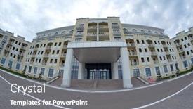  Presentation with ballistic - Slides enhanced with balkhash-resort-balkhash-lake-central background and a gray colored foreground