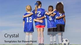  Presentation with simple - Amazing PPT theme having ball against a simple backdrop and a light blue colored foreground