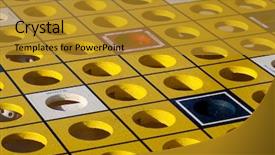  Presentation with carnival - Slides consisting of ball game in carnival background and a gold colored foreground