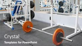  Presentation with playground - Amazing PPT layouts having ball on a snow-covered playground backdrop and a gray colored foreground