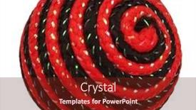  Presentation with pet - Beautiful PPT theme featuring ball-pet-toy-made backdrop and a tawny brown colored foreground