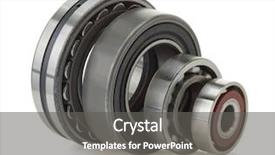  Presentation with scroll paper isolated on white - PPT theme enhanced with pear jam in jar background and a tawny brown colored foreground