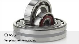  Presentation with history earth globe isolated white - PPT theme consisting of ballbearing spanner - bearings tool isolated on white background and a  colored foreground