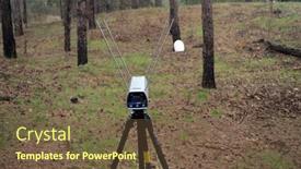  Presentation with ballistic - Colorful slide set enhanced with ballistic-chronograph-bullet-speed-chronograph backdrop and a tawny brown colored foreground