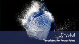  Presentation with explosion - Cool new presentation design with balloon full of water backdrop and a ocean colored foreground