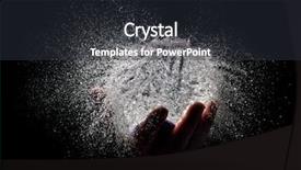  Presentation with explosion - Colorful PPT layouts enhanced with balloon full of water backdrop and a dark gray colored foreground