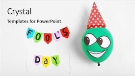  Presentation with food festival valentine day - Beautiful presentation theme featuring balloon on light background 1st backdrop and a white colored foreground