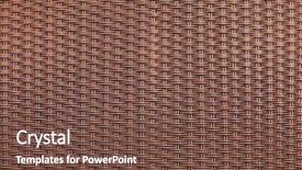  Presentation with brown wood texture - Amazing presentation theme having bamboo fiber - brown rattan texture for background backdrop and a tawny brown colored foreground