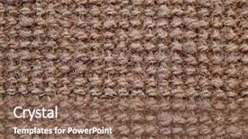  Presentation with woven - Presentation design with bamboo fiber - woven basket texture background and a violet colored foreground