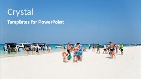  Presentation with paradise island - 