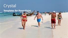  Presentation with paradise island - 