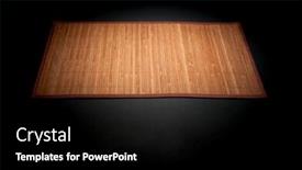  Presentation with napkin - Theme featuring bamboo-napkin-isolated-on-black background and a black colored foreground