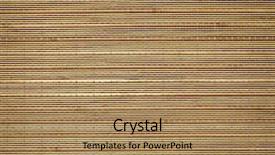  Presentation with bamboo - Cool new slide deck with bamboo placemat texture backdrop and a coral colored foreground