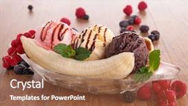  Presentation with plant tissue culture banana - Cool new presentation with portrait of a happy smiling businessman holding pc tablet standing in office backdrop and a light gray colored foreground