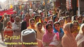  Presentation with social work - Beautiful theme featuring banbasa-india-january-9-social backdrop and a  colored foreground