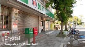  Presentation with green city - 