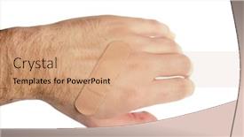  Presentation with clipping - Beautiful presentation design featuring elderly man sitting drawing painting a picture of a house on canvas an artist who loves drawing in nature backdrop and a tawny brown colored foreground