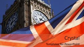  Presentation with brexit - PPT layouts having bandeira da uniao europeia - brexit concept - double exposure background and a  colored foreground