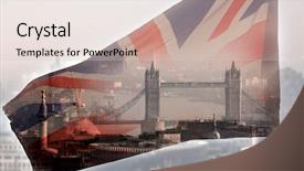  Presentation with brexit - Slides enhanced with bandeira da uniao europeia - double exposure photo of uk background and a lemonade colored foreground