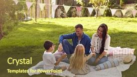  Presentation with aztecs blanket - Beautiful presentation featuring banderitas - family relaxing on blanket backdrop and a tawny brown colored foreground