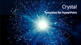  Presentation with ultra - Amazing presentation theme having bandwidth - shiny fiber optics fiber threads backdrop and a navy blue colored foreground