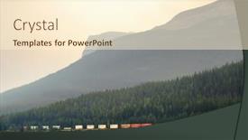  Presentation with cargo train - 