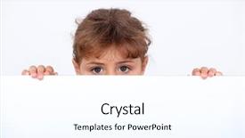  Presentation with airport boarding board - Beautiful slides featuring bang head - girl peeking above a board backdrop and a  colored foreground