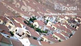  Presentation with india - Presentation theme with subdivision - closely packed rows of luxurious background and a  colored foreground